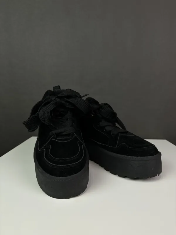 Ocieplane buty na platformie 40